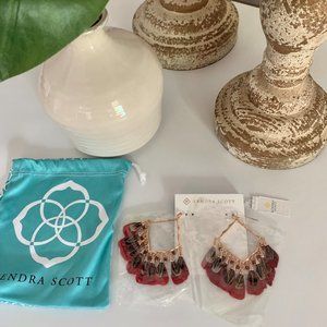 Kendra Scott Raven Statement Earrings